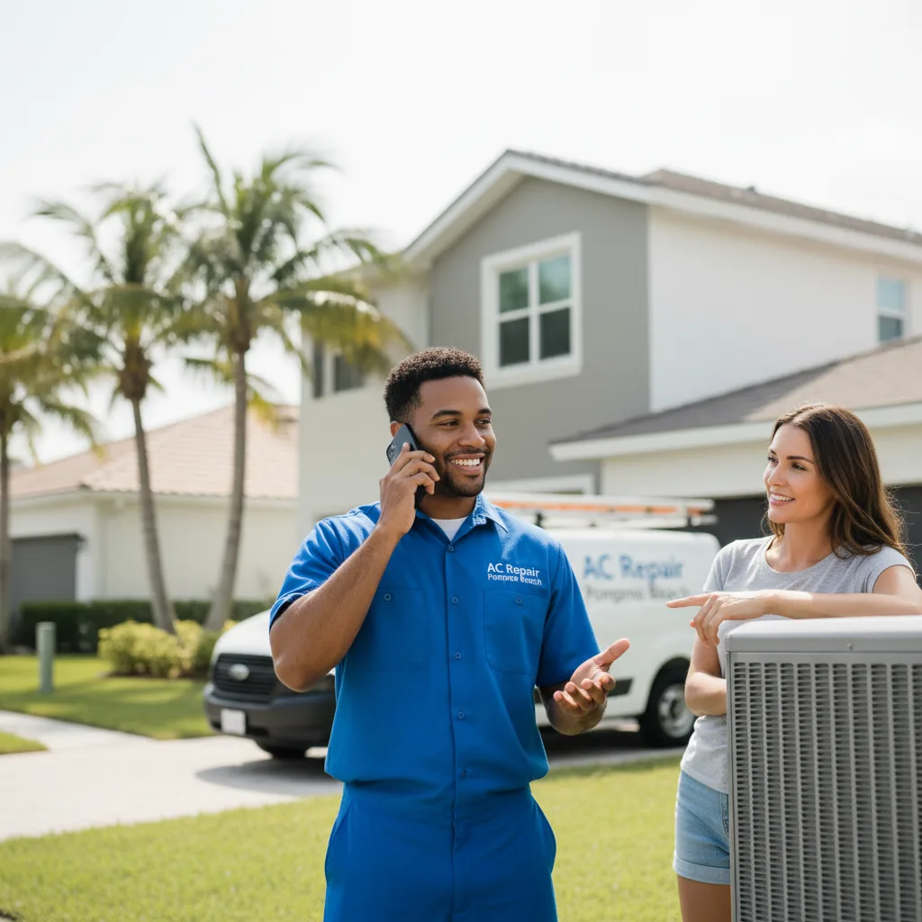 AC Repair Pompano Beach customer support in Breezy Point